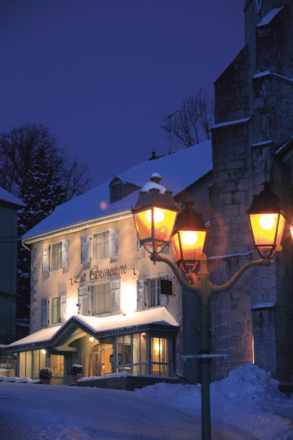Hotel La Couronne Jougne Zewnętrze zdjęcie